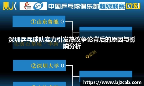 深圳乒乓球队实力引发热议争论背后的原因与影响分析